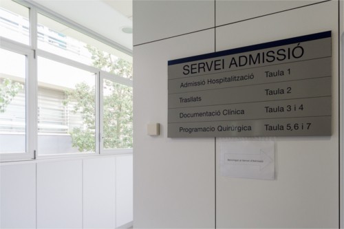 Servicio admisión y documentación clínica