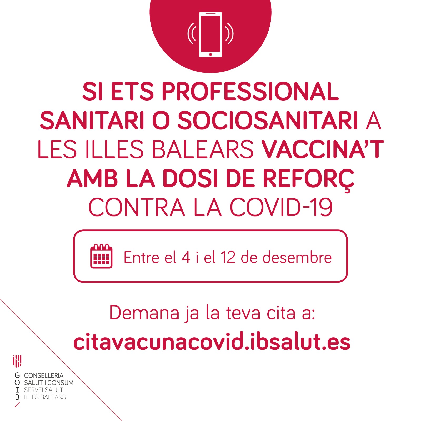 Cita Per A La Vaccinacio Contra La Covid-19 - Ib-salut Servei De Salut De Les Illes Balears